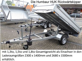 Ny Tipphenger Humbaur - HUK182715 Rückwärtskipper 1,8to Handpumpe: bilde 1
