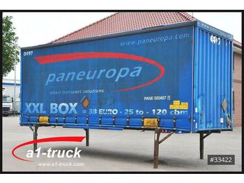 Container-transport/ Vekselflak tilhenger Krone Jumo 7,82 Hubdach, Multilock, Hubdach: bilde 1