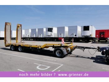 Schwarzmüller TÜ 30/100 8200 mm BLATT / FEDERRAMPEN BAGGER  - Lavloader tilhenger