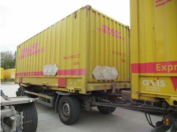 Container-transport/ Vekselflak tilhenger Schmitz Cargobull AWF 18, BDF Standard: bilde 1