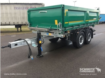 Schmitz Cargobull Central axle trailer Tipper Alu-square sided body 10m³ - Tilhenger
