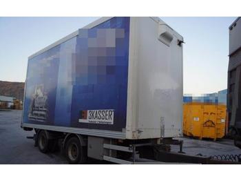 Ekeri 2 axle box trailer with rear lift  - Skaphenger