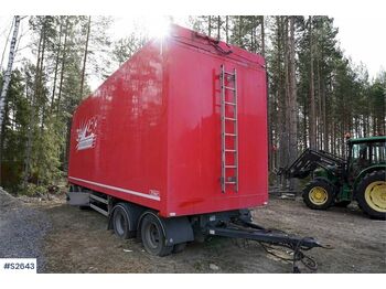 TYLLIS 4PVH Wood Chip Combi trailer with hydraulics - Skaphenger