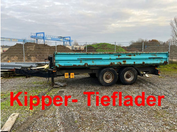 Obermaier  14 t Tandemkipper- Tieflader  - Tipphenger