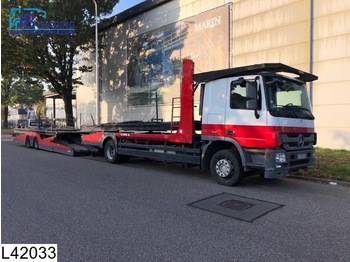 Lohr Middenas EURO 5, Retarder, Airco, Truck transporter, Automatic 12 powershift - Transporter tilhenger