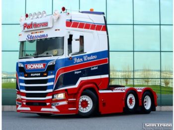 Scania SCANIA S500 NGS 6X2 EURO 6 VOLLUCHT SPECIAL SHOWTRUCK - Trekkvogn