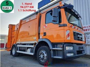 Søppelbil for transport av søppel MAN TGM 15.250 Schörling 9m³ + Zöller 1.1*94277KM*: bilde 1