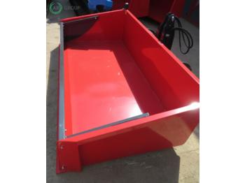 INTER-TECH Kippmulde 2 m/hydraulic loading chest/plataforma de carga - Utstyr