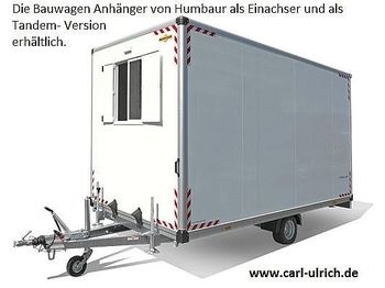 Ny Container og brakker Humbaur - Bauwagen 184222-24PF30 Einachser: bilde 1